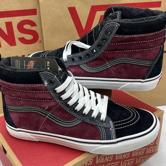 Vans Men’s Sk8-Hi Mte(Mte) Port Royale/BlackVN0A4BV7XKZBoots Sneakers